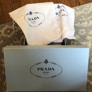 Prada box and shoe bags